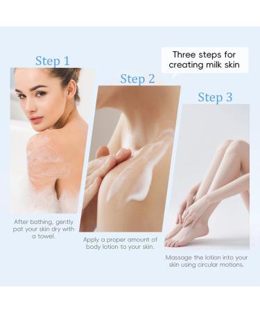 Wenrny Milk Body Lotion 7.1 Oz Hydrating Shea Butter Vitamin E Body Care Moisturizer for Deeply Hydrating Soften Skin and Reveal Skin Radiance Moisturizing Milk Body Cream for All Skin Types 1 PCS - Buy Online on GoSupps.com