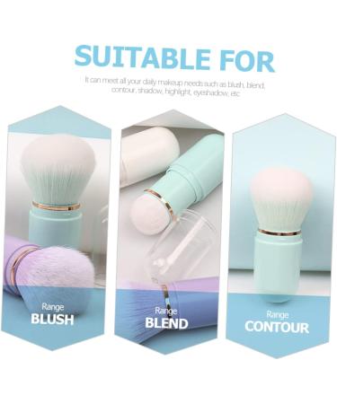 POPETPOP Capsule Brush Makeup Brush Blusher Brush Powder Applicator Blush Brush Retractable Powder Brush Portable Makeup Brush Retractable Makeup Brush Stretchable Makeup Brush Makeup Tool - Buy Online on GoSupps.com