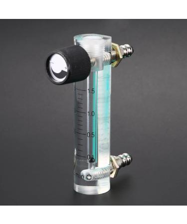 Kikolufy 6X 0.1-1.5LPM 1.5L Oxygen Flow Meter Flowmeter with Control Valve for Oxygen Air Gas - Buy Online on GoSupps.com