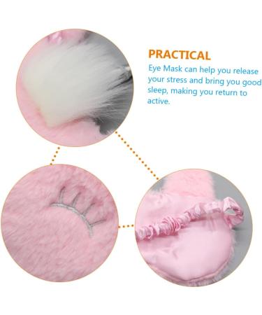 FRCOLOR 2pcs Plush Eye Mask Set - Comfort Sleep Mask & Eye Pad for Men & Kids - Ideal for Travel Home & Relaxation - Buy Online on GoSupps.com