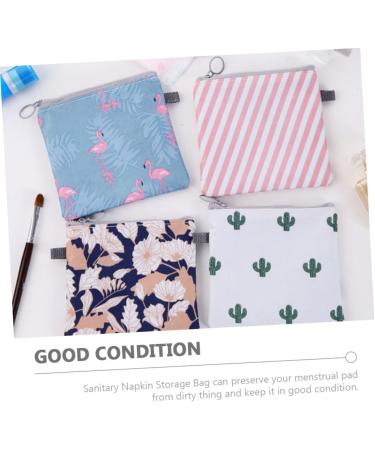 Gleavi 16-Piece Napkin Storage Bag Set | Zipper Wallet & Lipstick Holder | Reusable Period Pockets for Girls - Buy Online on GoSupps.com