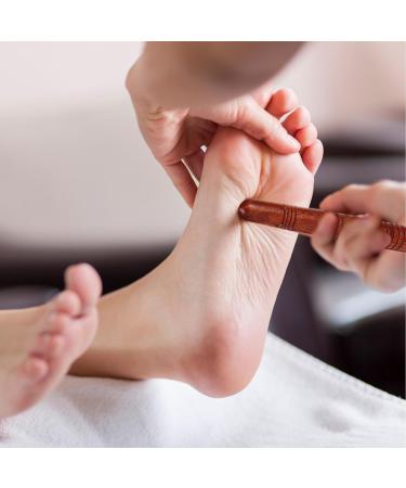 Buy Cisixin 2-Piece Wood Massage Sticks for Trigger Point Therapy | Thai Massage Roller Sticks for Feet Legs Neck & Back - International Shipping Available - Buy Online on GoSupps.com