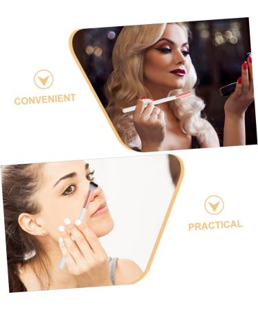 HONMEET Fish Tail Brush Blush Brush Nose Shadow Brush Women Makeup Brush Powder Makeup Brush Foundation Brush Brushes for Nose Makeup Brush for Nose Contour Cosmetic White Highlight Miss 18.50X1.00X1.00CM White - Buy Online on GoSupps.com
