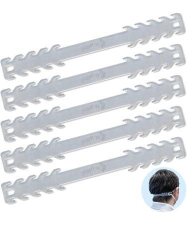 Starlim Silicone Masking Hook - Adjustable Mask Holder & Extension for FFP2/KN95 Masks - 5-Pack Transparent - Buy Online on GoSupps.com