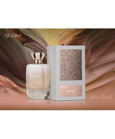 Zakat ROSE GOLD 100ml.e 80vol 3.4fl.oz EUA De Parfum Vaporisateur Natural Spray ZOGHBI - Buy Online on GoSupps.com