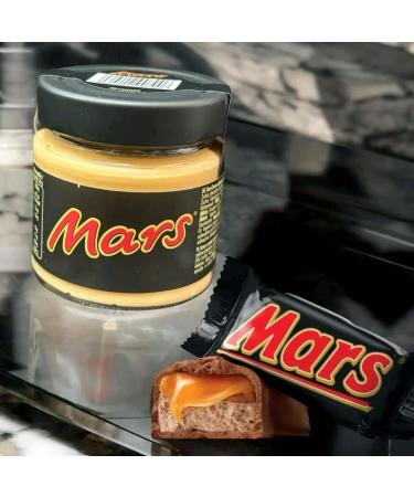  Mars Mars Spreading cream milk and caramel chocolate 6 pieces 200 g per glass - Buy Online on GoSupps.com