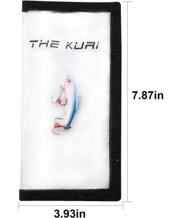 Thekuai Fishing Lure Covers - 5 Piece PVC Wraps for Safety | Hook Covers for Sharp Hooks | Durable & Clear | 8L x 8W - Buy Online on GoSupps.com
