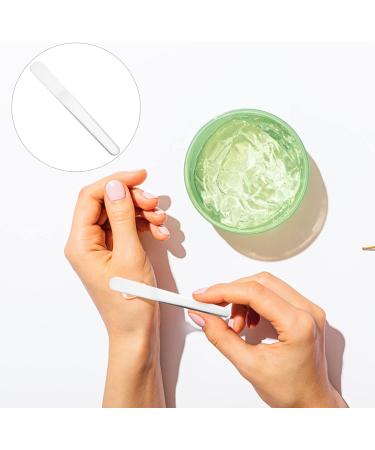 Cosmetic Spatula Stainless Steel Eye Cream Applicator Wand Stick Reusable Metal s Spoon Mini Flat Facial Cream Scoop Masks Sticks Mask Applicator - Buy Online on GoSupps.com