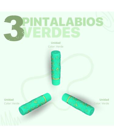 3 x Magic Hydrating Lipstick - Argan & Henna Roll-On - Deluxe Formula from Morocco | International Shipping Available - Buy Online on GoSupps.com