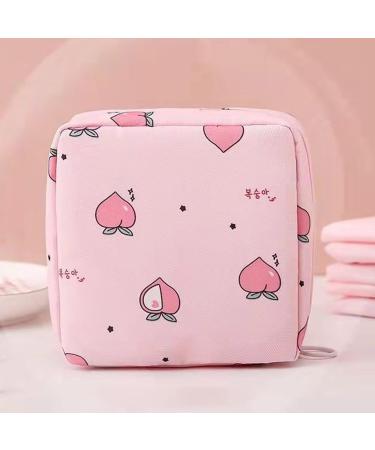 Shop Hislaves Light Menstrual Production Pocket - Large Capacity Tampon Storage Bag with Cartoon Print & Zipper - Ideal for Women - Buy Online on GoSupps.com