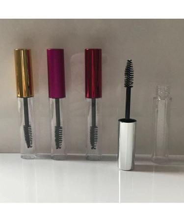 Harilla 6x 10ml Reusable Empty Bottles for Eyelash Growth Oil & Mascara with Brush - Rose | International Shipping - Buy Online on GoSupps.com