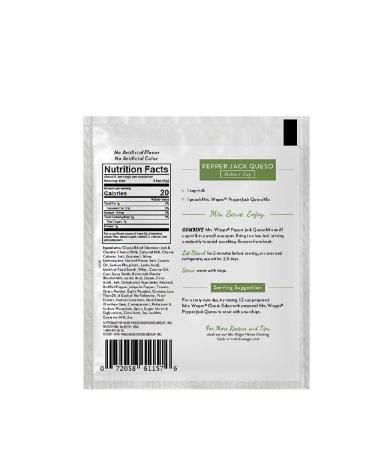 Mrs. Wages Pepper Jack Queso Cheese Dip Mix 1.5 oz Packet (Pack of 12) - Buy Online on GoSupps.com