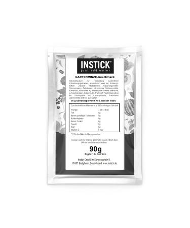 Intick Sugar-Free Instant Drink | Garden Mint Flavor | Vegan & Low-Calorie Drink Powder | 18L Pack with Vitamin C - Buy Online on GoSupps.com