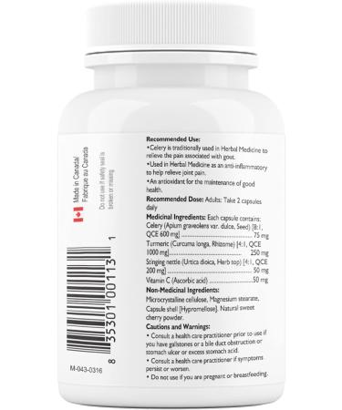 Maxion 2 Pack Gout Relief Capsules to Relieve Pain Manage Inflammation and Reduce Uric Acid Potent Antioxidant 60 Capsules (2) - Buy Online on GoSupps.com