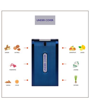 Sapil Under Cover Perfume for Men - Long-lasting Woody Aromatic EDT Spray Fragrance - 2.7 Oz (80 ml) - Dubai Perfume for Men - Ideal Arabic Cologne for Men - Buy Online on GoSupps.com
