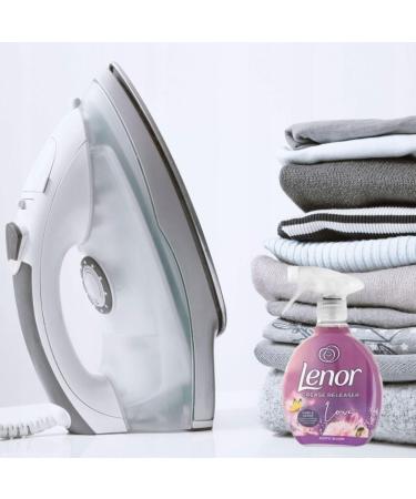 Lenor Crease Releaser Spray Removes Creases in Fabric 500ml Pack of 2 Fragrances: Spring Awakening & Exotic Bloom + Our Gift for You: Organza Small Bag - Buy Online on GoSupps.com