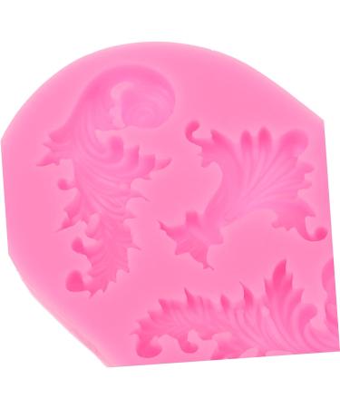 OUNONA Embossed Silicone Mold Non Stick Nonstick Vintage Decor Silicone Molds Silicone Making Mold Quick Demould DIY Mold Flexible Fondant Mold Edge Mold Clay Cake Mold Pink - Buy Online on GoSupps.com