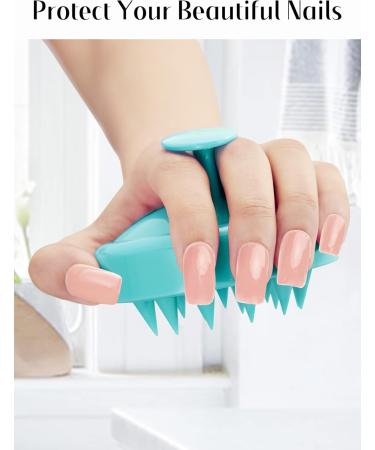 Heeta Scalp Massage Brush for Wet & Dry Hair - Soft Silicone Shampoo Brush for Gentle Head Massage - Green - Buy Online on GoSupps.com