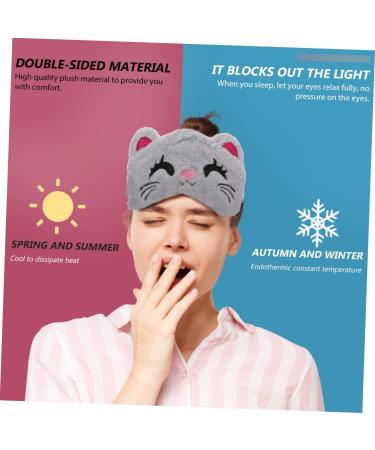 2pi ces Masques de Sommeil Peluche Cache- il avec Bandeaux Motifs Jolis Masques Occultants pour Sommeil Profond - Buy Online on GoSupps.com