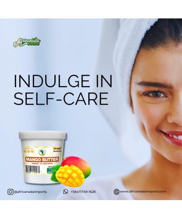 Authentic Raw Mango Butter for DIY Face & Body | Unrefined 100% Pure Organic | 1kg Resealable Bag | International Shipping Available - Buy Online on GoSupps.com