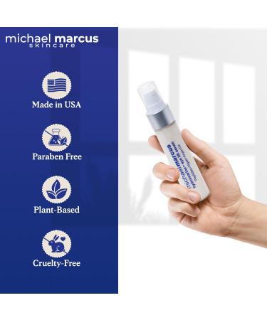 Micheal Marcus Hydromarine Eye Lift Serum - Reduce Wrinkles & Puffiness Brighten Dark Circles - 30ml Under Eye Serum for Improved Skin Elasticity & Texture - Buy Online on GoSupps.com