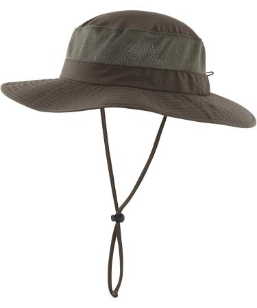 Home Prefer Outdoor UPF50+ Wide Brim Fishing Hat - Army Green - Buy Online on GoSupps.com