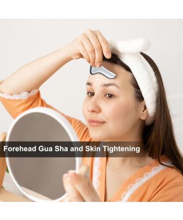 Metal Eye Cream Roller & Gua Sha Tool - Reduce Dark Circles Puffiness & Wrinkles - Best Facial Massager - Buy Online on GoSupps.com
