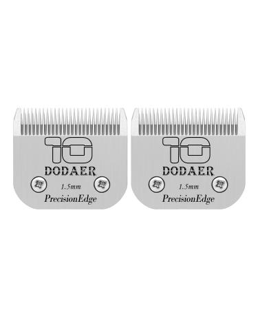 Ceramic blades for dog hair cutters compatible with Moser 45-50/Heiniger/Andis Easter A5 choice KM10 size 10# 1/16 inch (1.5 mm) cutting length 2 pieces 10# 1.5 mm (2 sets)) - Buy Online on GoSupps.com