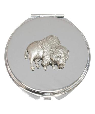 Buffalo Compact Mirror Handbag Gift With Free Engraving 436