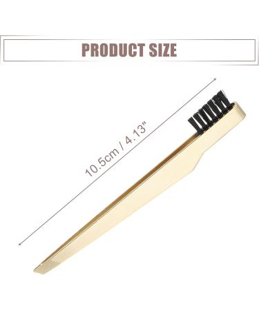 VOCOSTE Portable 2 In1 Eyebrow Shaping Tool Stainless Steel Gold Tone - Buy Online on GoSupps.com