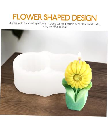 Candle Mold Soap Molds Beeswax for Candle Making Silicone Molds Scented Candles Resin Molds Candle Making Supplies Soap Dishes for Bar Soap Aromatherapy White Silica Gel Candle Wax White 11.3X7.5cm - Buy Online on GoSupps.com
