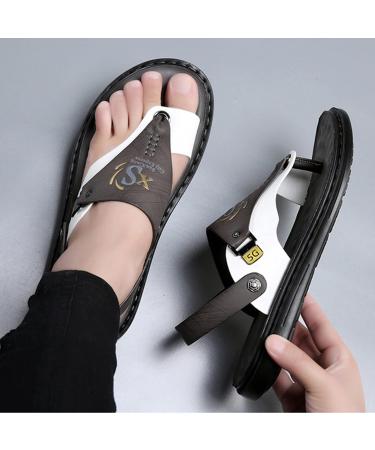 BIAJIAZHUA Bunion Orthopedic Sandals for Men - Lightweight Non-Slip Foot Correction Flip Flops for Hallux Valgus - Size 9.5 - Buy Online on GoSupps.com