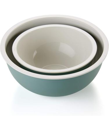 Guzzini Re-Generation Round Bowl with Lid 20 x 20 x H 9.3 cm 1.8 L - Green Sage - Buy Online on GoSupps.com