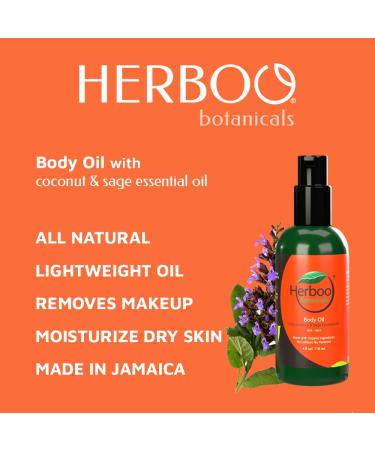 Botanicals All Natural Body & Face Oil - 118mL | Made in Jamaica | International Shipping Available - Buy Online on GoSupps.com