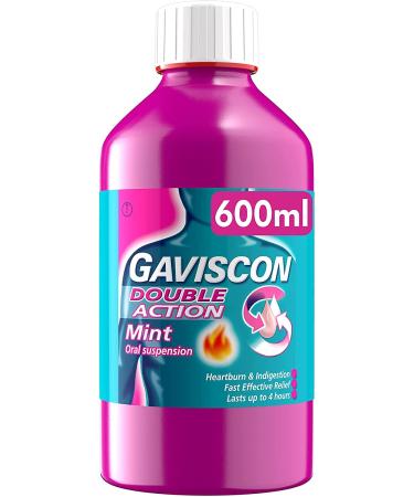 A2Z STORE Gaviscon Double Action Peppermint 600ml - Buy Online on GoSupps.com