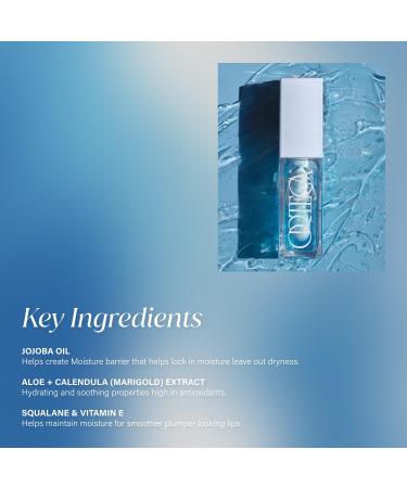 Ortega Beauty Blu Nectar Lip Oil | Hydrating Lightweight Makeup with Vitamin E & Jojoba | Shimmering Hydro Shine for Radiant Lips - International Shipping - Buy Online on GoSupps.com