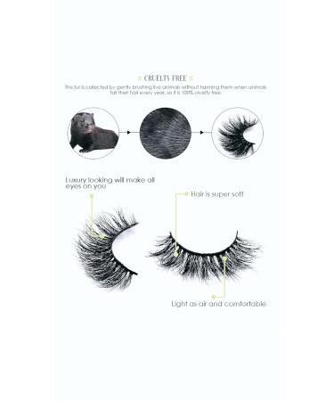 Ladies Love US Real 3D Mink Eyelashes 3D05 - Luxurious Natural Look International Shipping Available - Buy Online on GoSupps.com