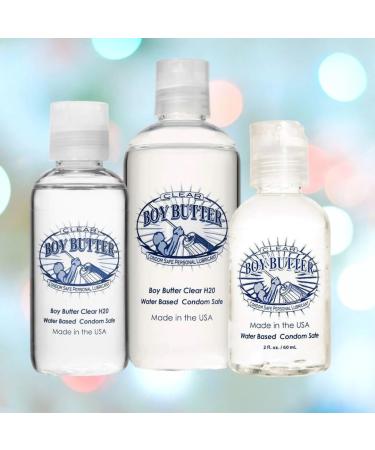 Boy Butter Clear Formula Water Based Lubricant Personal Lubricants for Privacy with Vitamin E and Aloe Vera Non-Sticky Washable and Clear Non-Staining Lube Invisigel Made in the USA 4oz Clear 118 ml (Pack of 1) - Buy Online on GoSupps.com