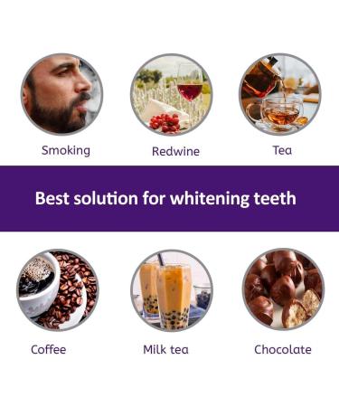 Dr. Datoka Purple Teeth Whitening Toothpaste - Brighten Your Smile with Color Wheel Formula | 1fl oz / 30 ml - Buy Online on GoSupps.com