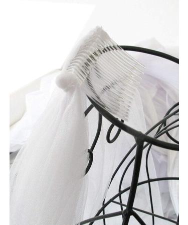 Bmirth Floral Lace Cathedral Length Wedding Veil - 118 Bridal Tulle Hair Accessories - Buy Online on GoSupps.com