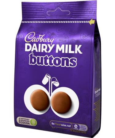  Cadbury Cadbury 10 x 95g Milk Milk Buttons Chocolate Bags - Buy Online on GoSupps.com