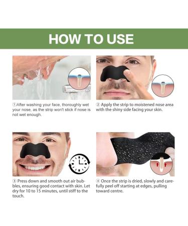 Blackhead Nose Strips Nose Strips Anti Nosestripes Blackheads 20 Pieces Pore Strips Pore Cleaning with Activated Carbon Remove Blackheads and Impurities with Blackhead Remover Comedone - Buy Online on GoSupps.com