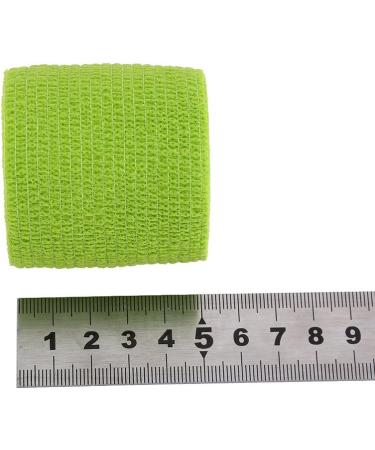Waterproof Self Adhesive Bandage Tape Set - 5 Rolls Green Finger Joints Wrap for Sports Care & Elastic Support - Buy Online on GoSupps.com
