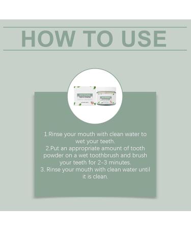 Toothpaste Powder 80g Mint Flavor Instant Whitening Dental Powder | Dental Care Product | For Daily Oral Hygiene at Home and While Traveling - Buy Online on GoSupps.com