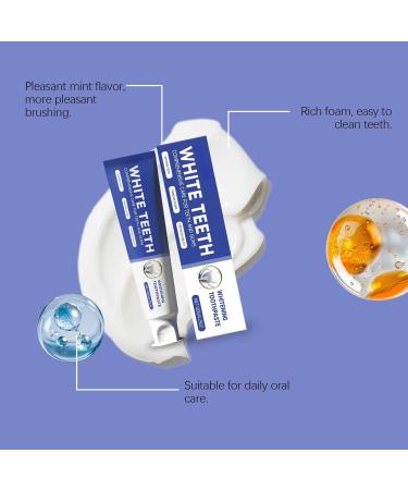 Dentifrice La Niacinamide Haleine Fra che La Menthe Soin Des Gencives Et Blanchiment Des Dents Hygi ne Bucco-dentaire Quotidienne For Des Dents Propres Et clatantes(2PCS) - Buy Online on GoSupps.com