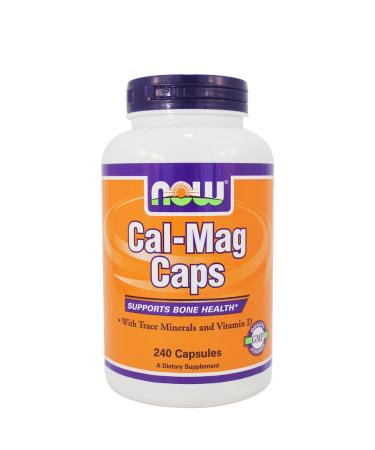 NOW Foods - Calcium & Magnesium 240 softgels - Buy Online on GoSupps.com
