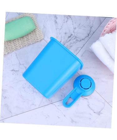 Alipis 2 Pack Toothbrush Organizer Wall-Mounted Suction Holder for Bathroom Storage - Self-Adhesive Toothbrush & Razor Bracket - Ideal for Kids & Adults - Blue 17x11cm - Buy Online on GoSupps.com