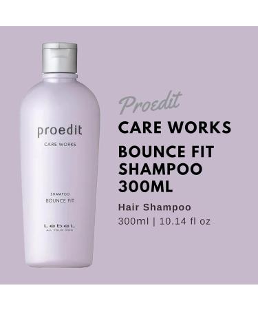 Lebel Proedit Care Works Hair Shampoo Bounce Fit 300ml - Revitalize Your Hair | International Shipping Available - Buy Online on GoSupps.com
