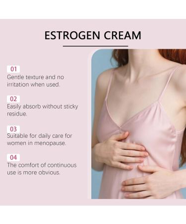  Generisch estrogen cream for women estrogen smoothing cream for intimate area menopause moisturizing lotion for spa skin care at home and travel - Buy Online on GoSupps.com