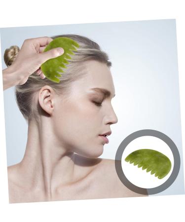 Frcolor Xiuyu Jade Comb Massager Deep Tissue Scalp Massage Roller for Blood Circulation & Relaxation - Buy Online on GoSupps.com